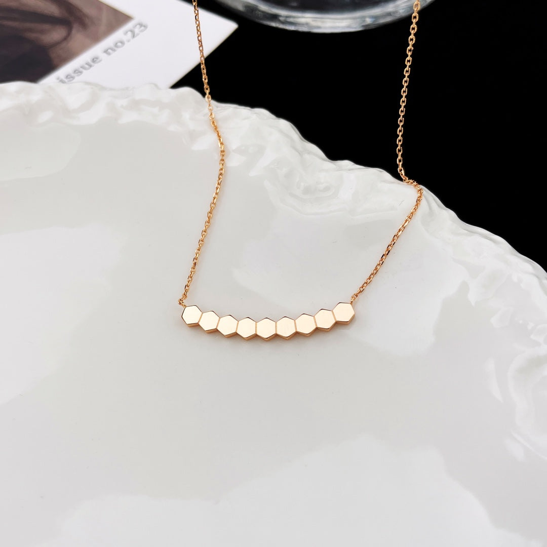 [Clara Jewels]BEE MY LOVE DIAMOND NECKLACE
