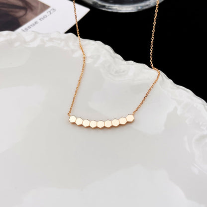 [Clara Jewels]BEE MY LOVE DIAMOND NECKLACE