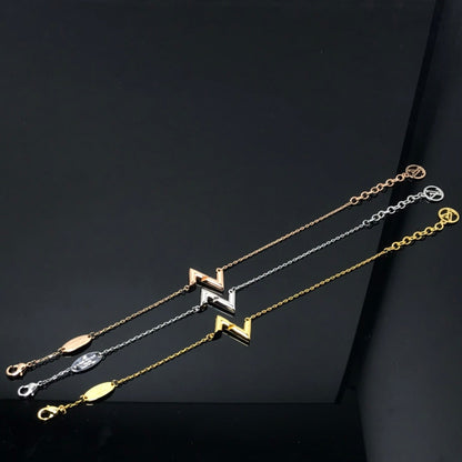 [Clara Jewels]VOLT LV LOGO BRACELET
