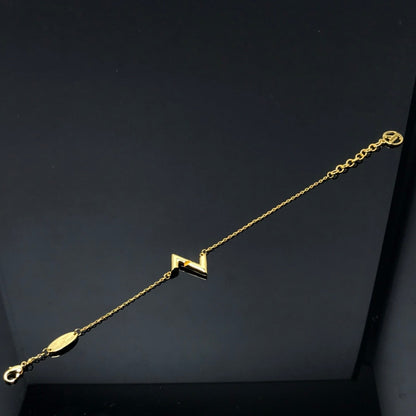 [Clara Jewels]VOLT LV LOGO BRACELET