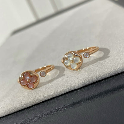 [Clara Jewels]SUN 1 DIAMOND PINK MOP RING