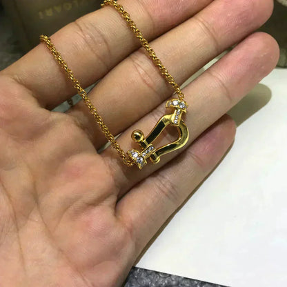[Clara Jewels]FORCE 10 DIAMOND NECKLACE
