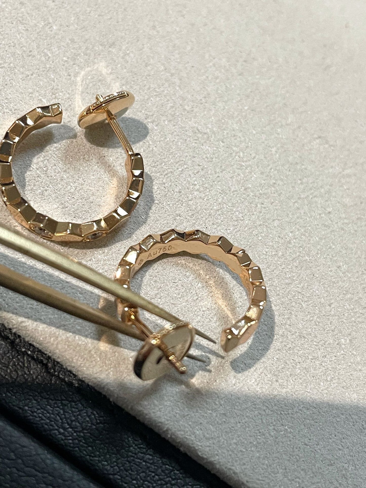 [Clara Jewels]Hollow Design Four-Leaf Clover Flower Shape Ring
