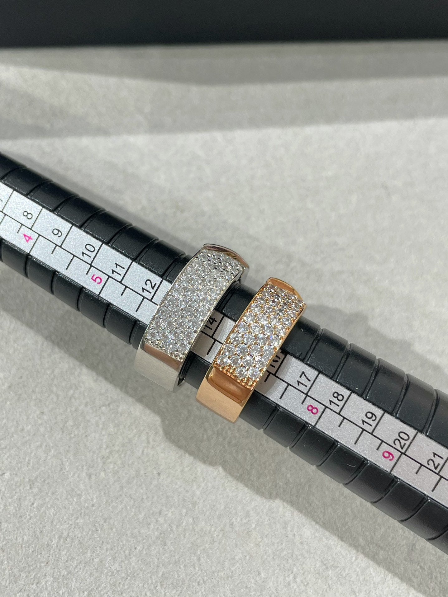 [Clara Jewels]LIENS EVIDENCE  DIAMOND PAVED RING