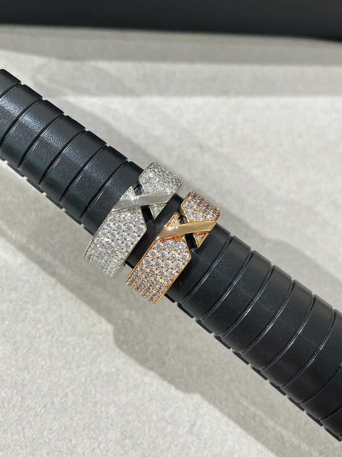 [Clara Jewels]LIENS EVIDENCE  DIAMOND PAVED RING