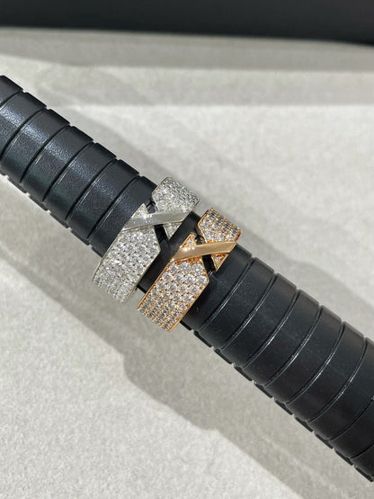 [Clara Jewels]LIENS EVIDENCE  DIAMOND PAVED RING
