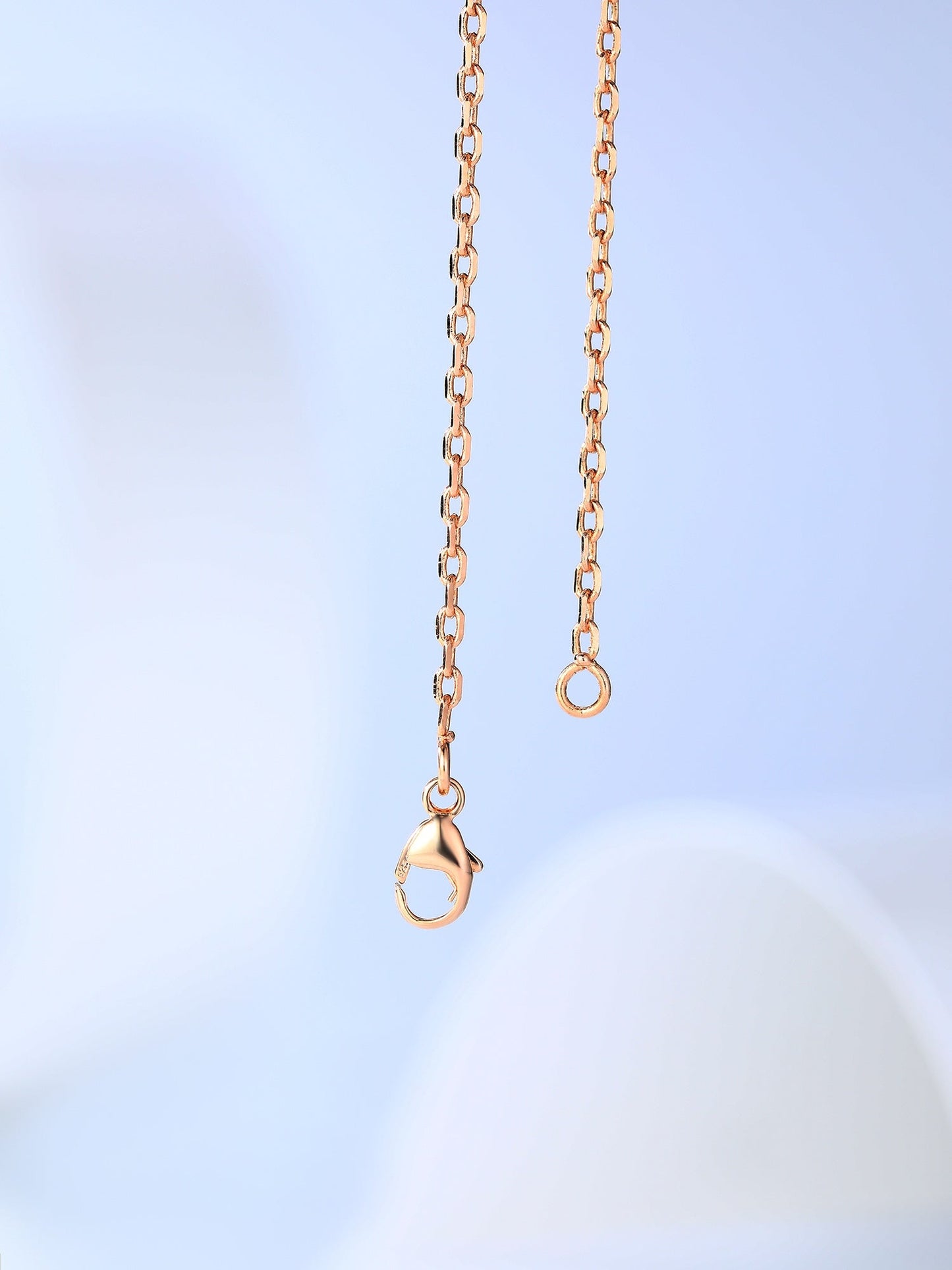 [Clara Jewels]H CAGE PINK GOLD NECKLACE