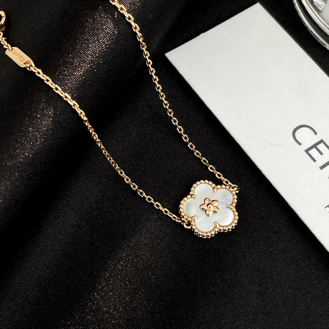 [Clara Jewels]LUCKY SPRING ROSE GOLD MOP BRACELET