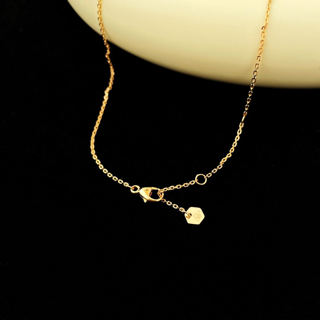 [Clara Jewels]BEE MINI PEDANT DIAMOND NECKLACE