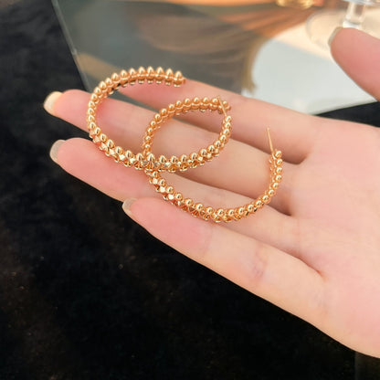 [Clara Jewels]CLASH HOOP EARRINGS