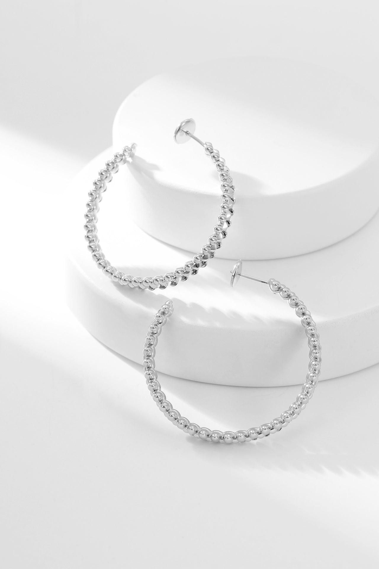 [Clara Jewels]CLASH HOOP EARRINGS