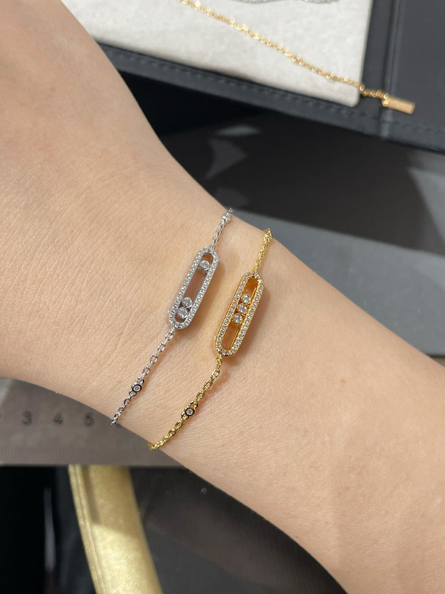 [Clara Jewely]BABY MOVE DIAMOND BRACELET