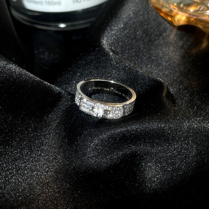[Clara Jewels]KELLY SILVER DIAMOND RING