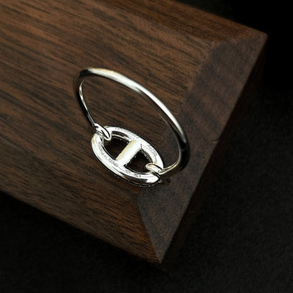 [Clara Jewels]RONDE SMALL SILVER DIAMOND RING