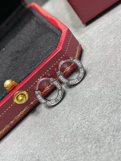 [Clara Jewels]LOVE DIAMOND EARRINGS