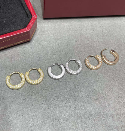 [Clara Jewels]LOVE DIAMOND EARRINGS