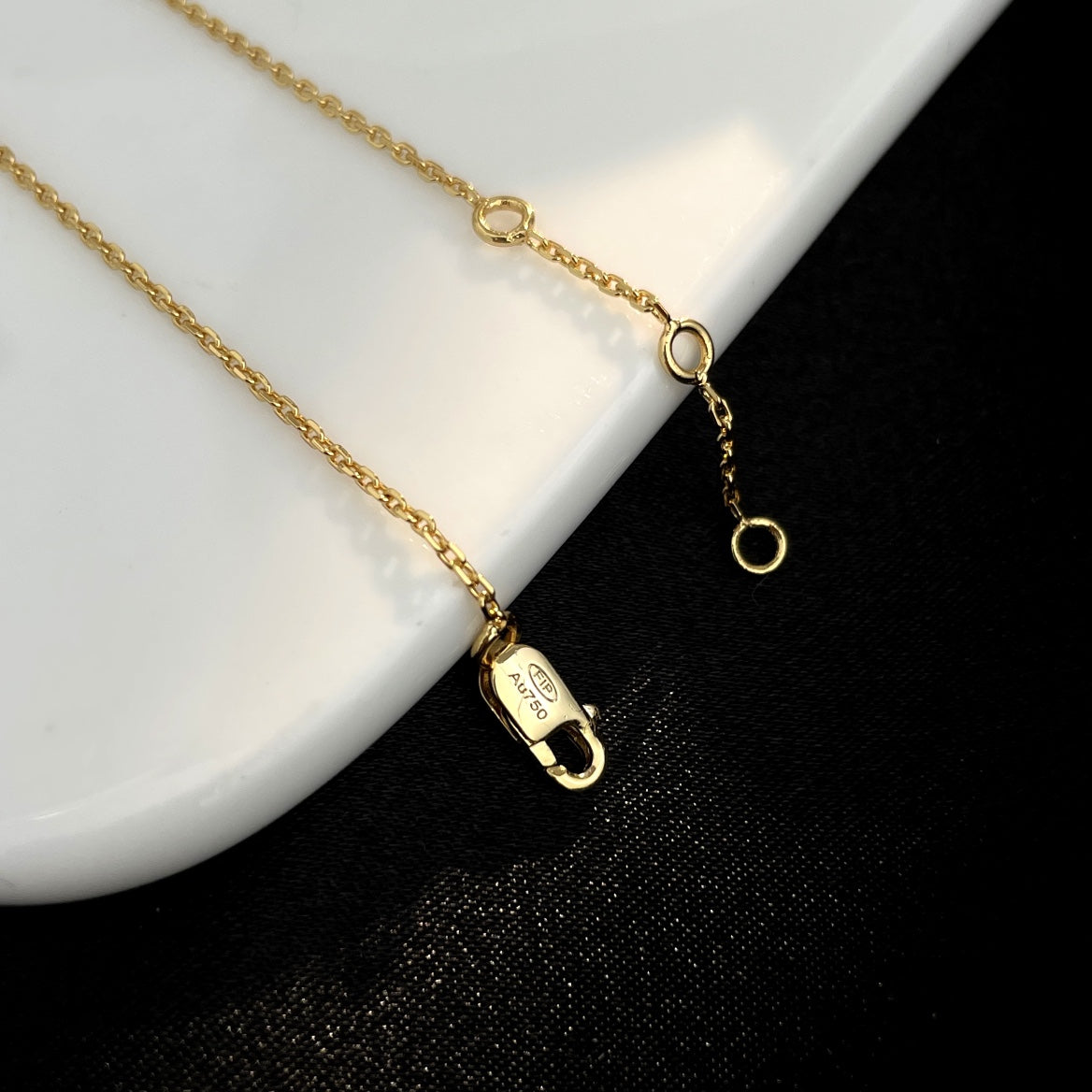 [Clara Jewels]FORCE 10 FULL DIAMOND BUCKLE CHAIN LINK MINI MODEL