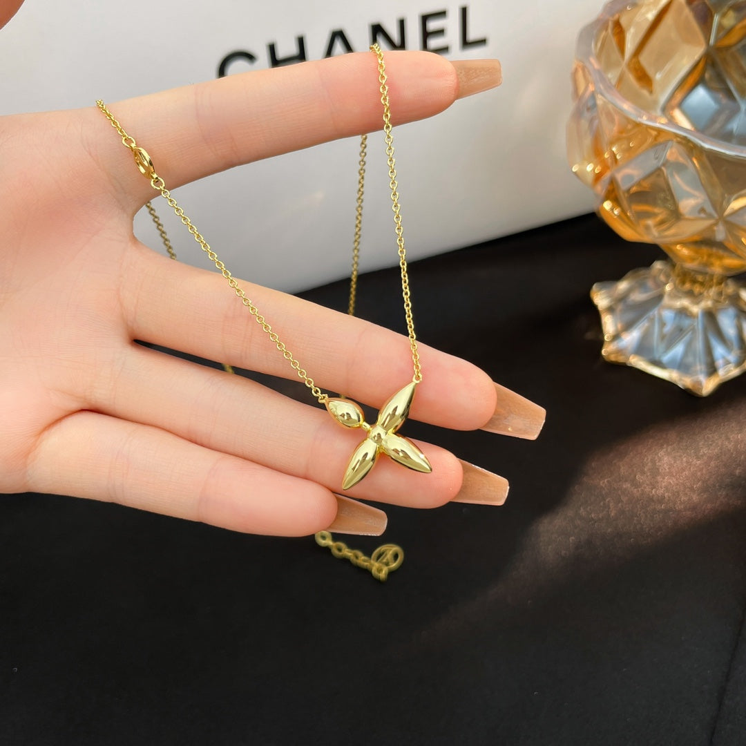 [Clara Jewels]LOUISETTE GOLD NECKLACE