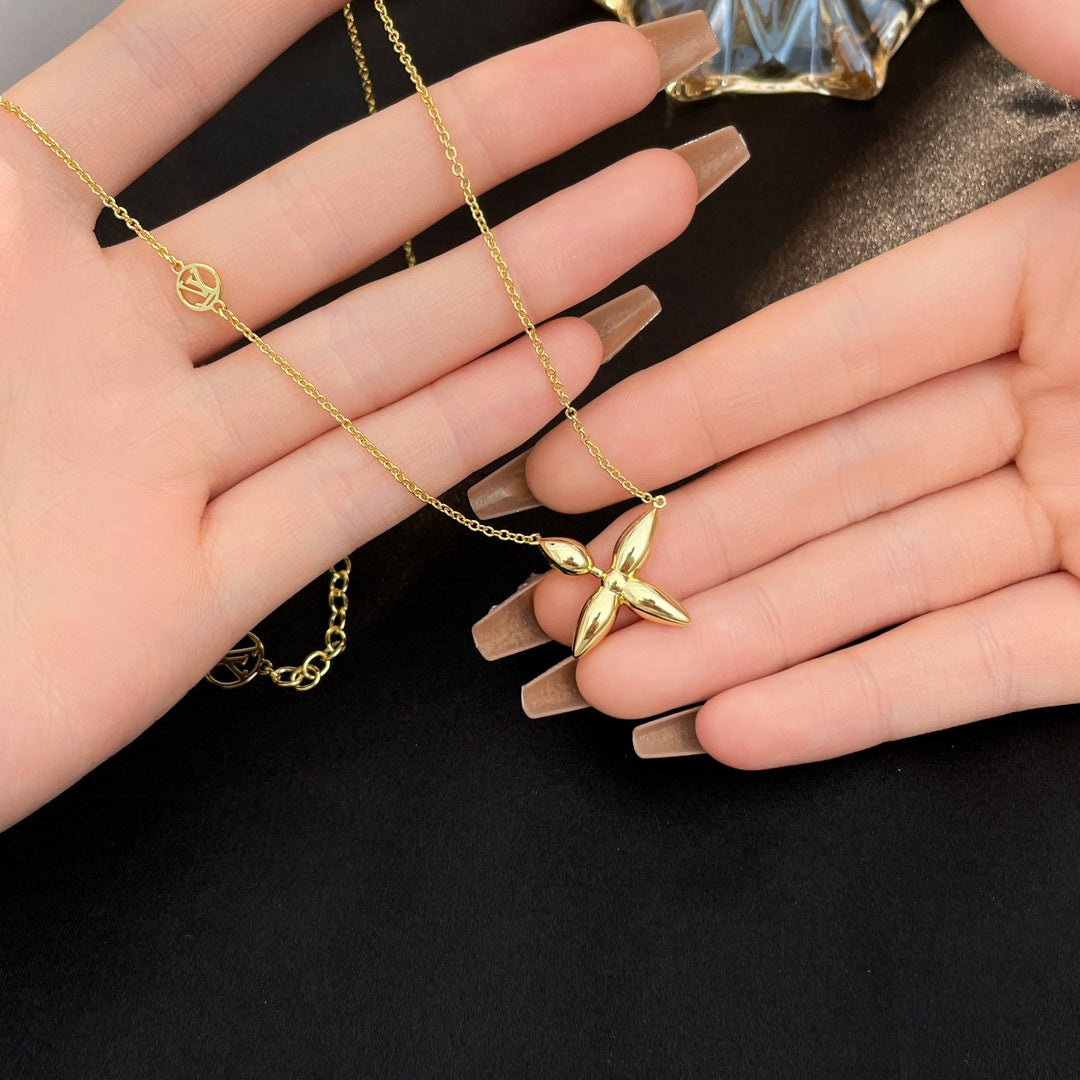 [Clara Jewels]LOUISETTE GOLD NECKLACE