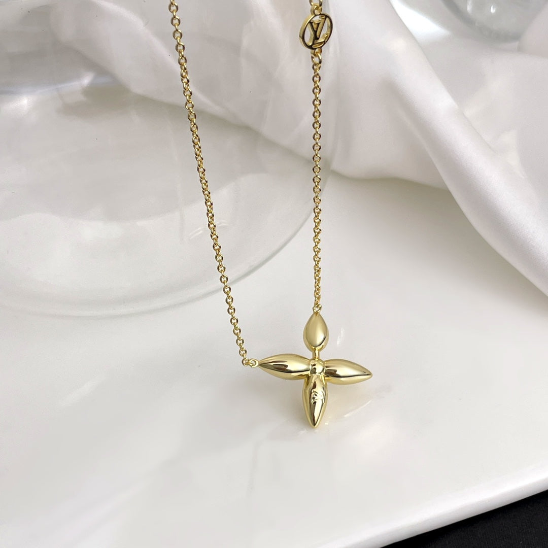 [Clara Jewels]LOUISETTE GOLD NECKLACE