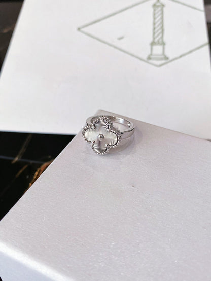 [Clara Jewels]CLOVER SILVER RING
