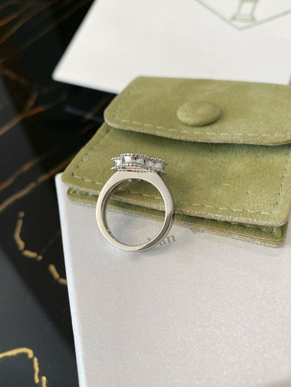 [Clara Jewels]CLOVER SILVER RING