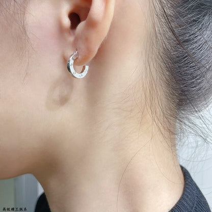 [Clara Jewels]LOVE MINI EARRINGS