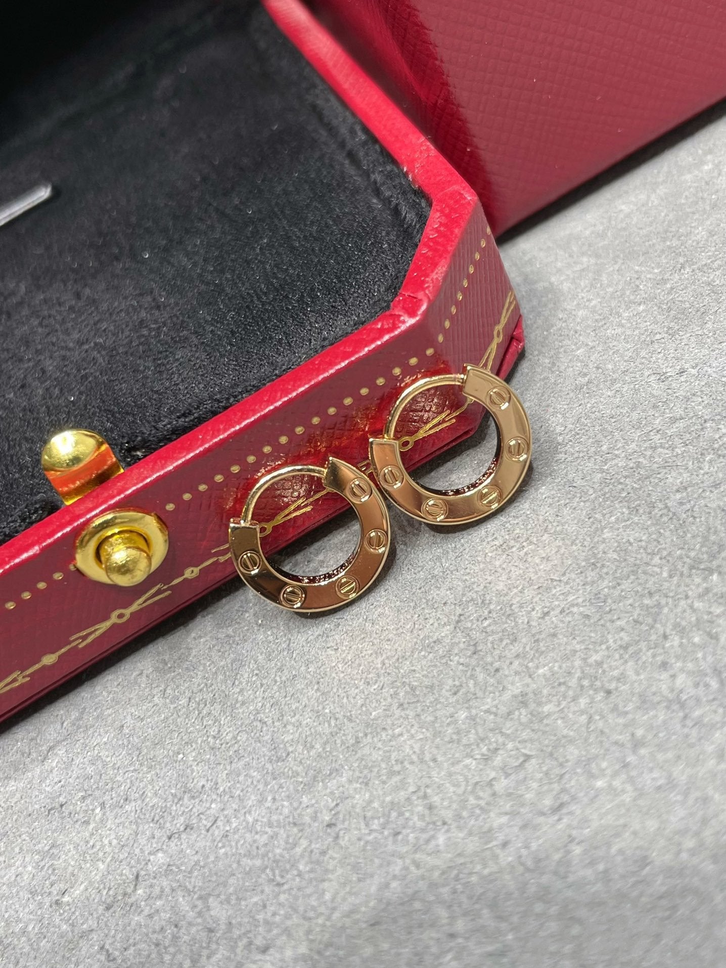 [Clara Jewels]LOVE MINI EARRINGS