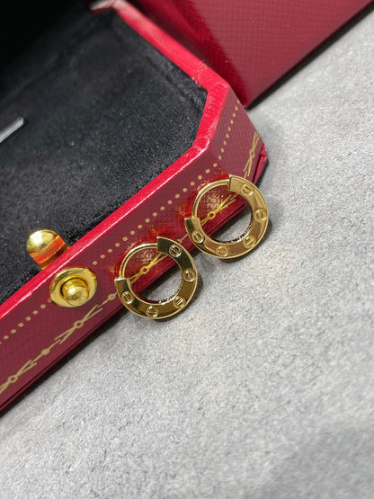 [Clara Jewels]LOVE MINI EARRINGS