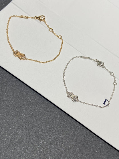 [Clara Jewels]CHANCE INFINIE DIAMOND BRACELET