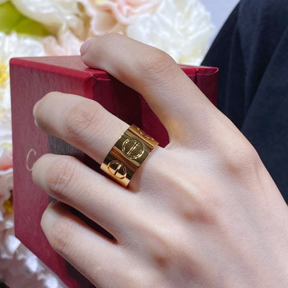 [Clara Jewels]LOVE 11MM LARGE RING