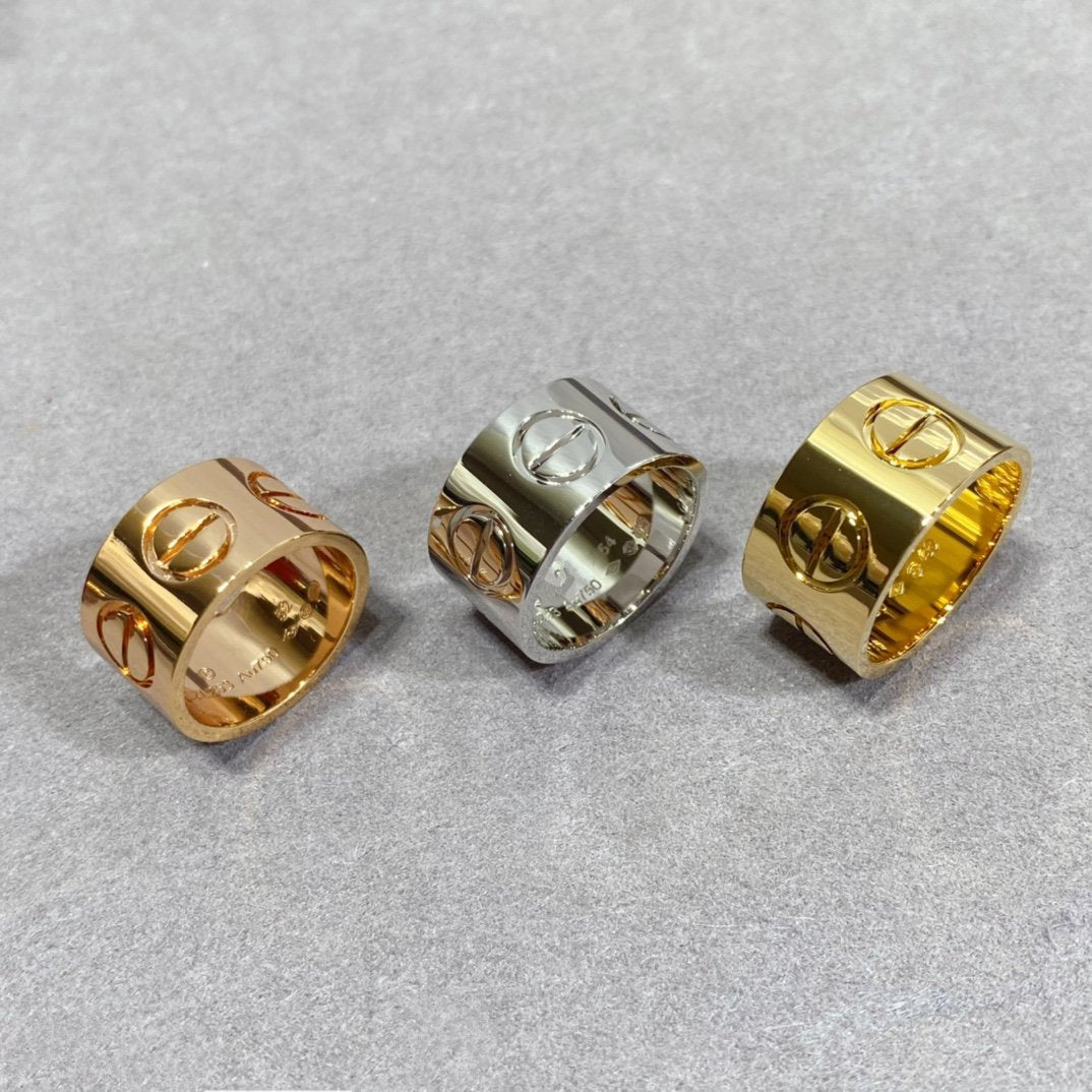 [Clara Jewels]LOVE 11MM LARGE RING
