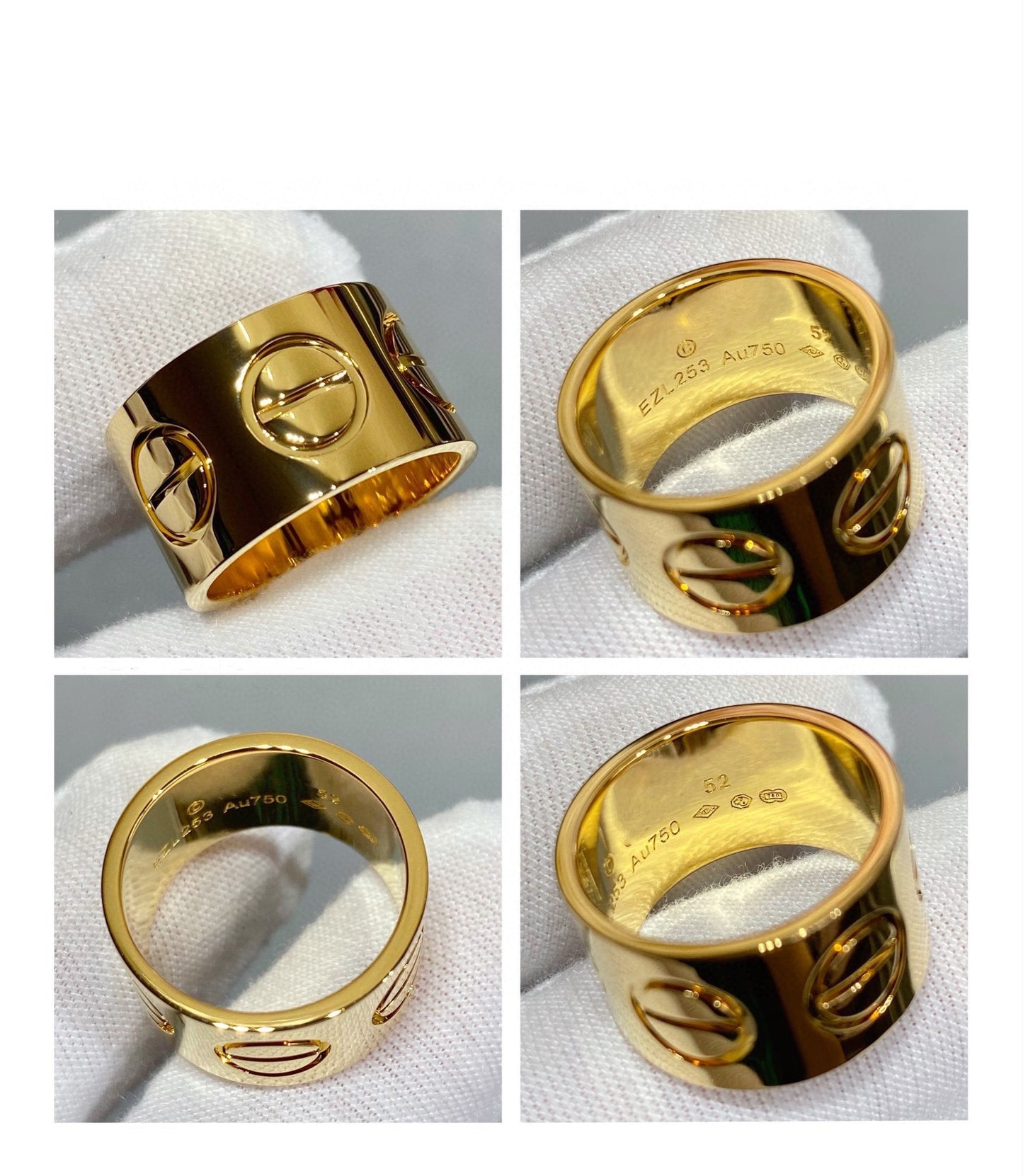 [Clara Jewels]LOVE 11MM LARGE RING