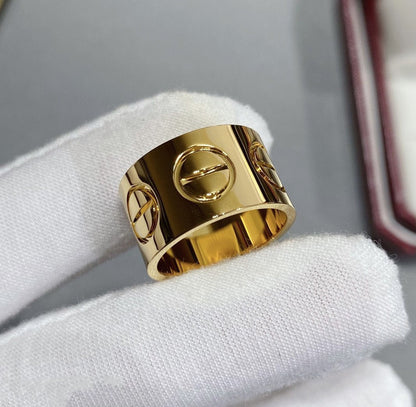 [Clara Jewels]LOVE 11MM LARGE RING