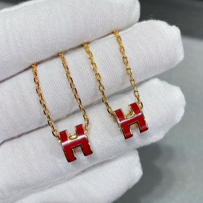 [Clara Jewels]MINI POP H NECKLACE