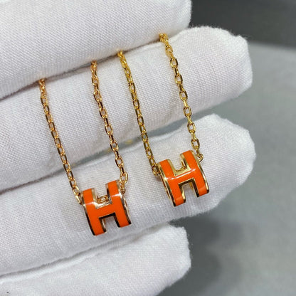 [Clara Jewels]MINI POP H NECKLACE