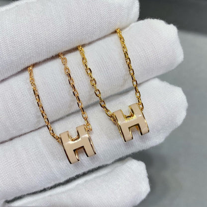 [Clara Jewels]MINI POP H NECKLACE