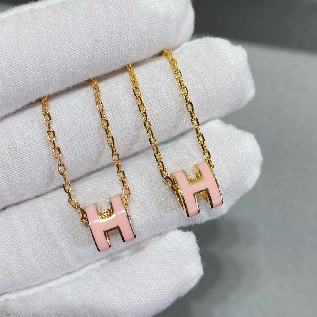 [Clara Jewels]MINI POP H NECKLACE