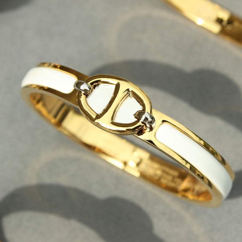 [Clara Jewels]CLIC CHAINE GOLD BRACELET