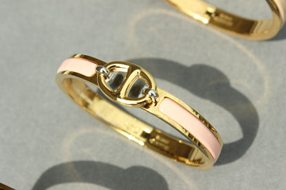 [Clara Jewels]CLIC CHAINE GOLD BRACELET