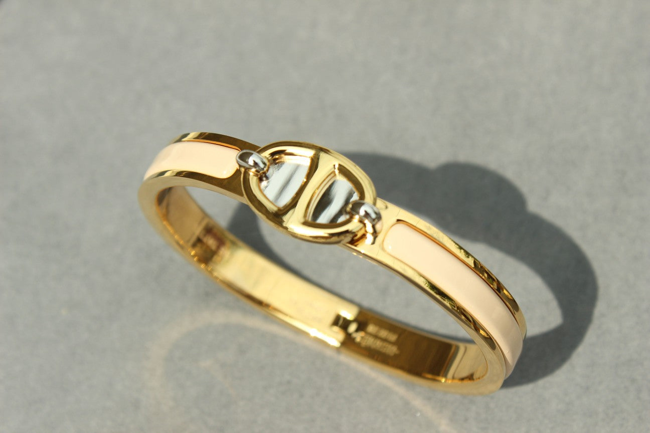 [Clara Jewels]CLIC CHAINE GOLD BRACELET