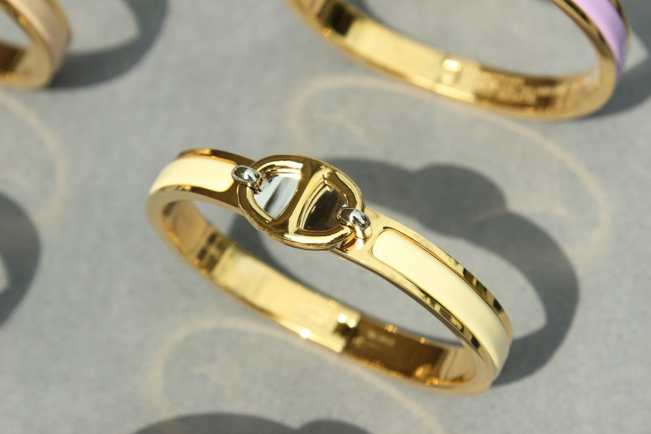 [Clara Jewels]CLIC CHAINE GOLD BRACELET