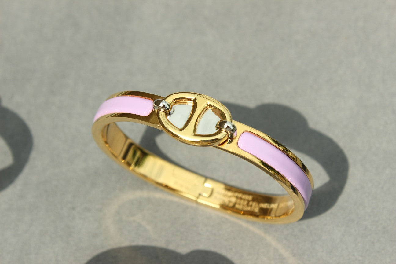 [Clara Jewels]CLIC CHAINE GOLD BRACELET