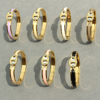 [Clara Jewels]CLIC CHAINE GOLD BRACELET