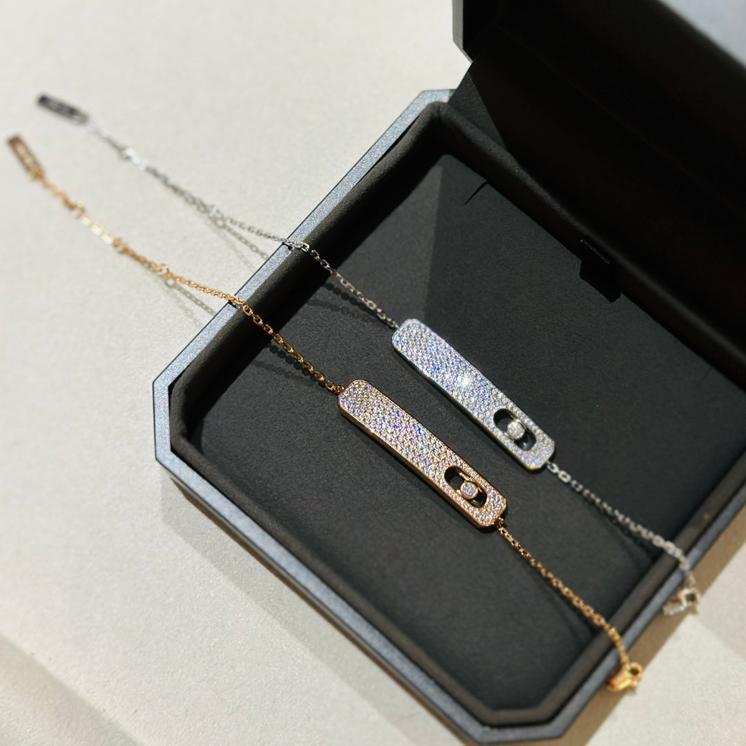 [Clara Jewely]MOVE CLASSIQUE DIAMOND PAVED BRACELET