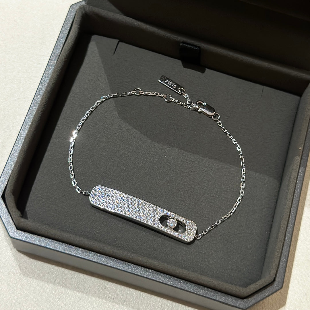 [Clara Jewely]MOVE CLASSIQUE DIAMOND PAVED BRACELET