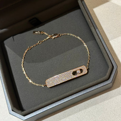 [Clara Jewely]MOVE CLASSIQUE DIAMOND PAVED BRACELET
