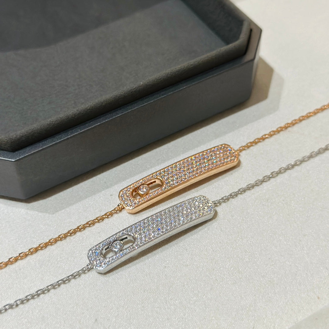 [Clara Jewely]MOVE CLASSIQUE DIAMOND PAVED BRACELET
