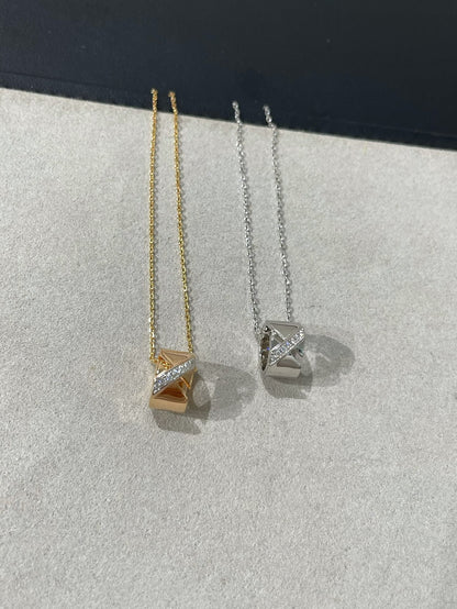 [Clara Jewels]LIENS EVIDENCE DIAMOND NECKLACE