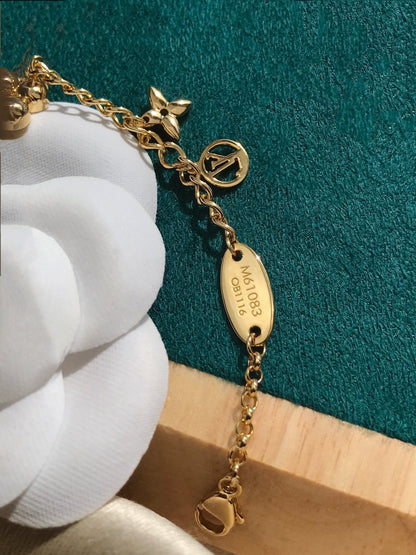 [Clara Jewels]BLOOMING PINK GOLD MOP BRACELET